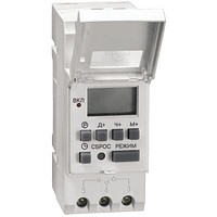Таймер ТЭ цифровой 16А 230В на рейку ИЭК [э90025]