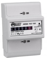 Счетчик НЕВА 103 1SO 5(60)A однотарфный однофазный (ЭМОУ