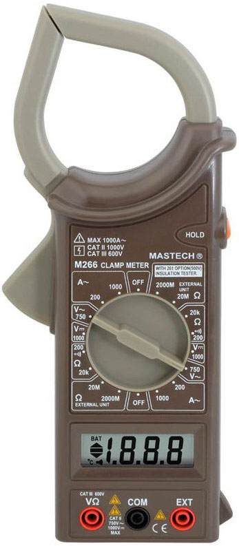 Клещи токоизмерительные MASTECH M-266