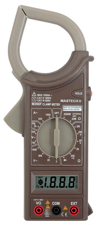 Клещи токоизмерительные MASTECH M-266F