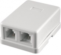 Розетка телефонная RJ-12 2 входа