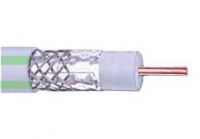 Кабель телевизионный RG-6U SAT 703 Cu-Cu белый 75 Ом